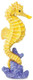 Safarit Ltd. Seahorse Figure - Right Side View